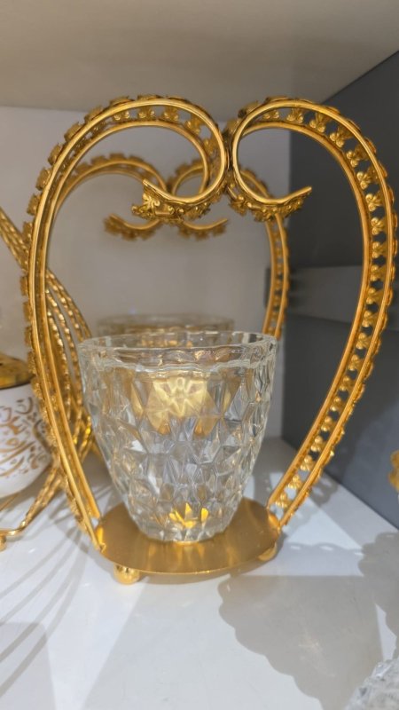 مبخرة ذهبية فخمة